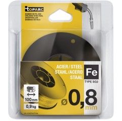 Gys MIG Stahldraht (G3Si1) ER 70S-6 , Ø 0.6 / 0.8 mm - Rollen 0.9 kg - 086593-1 - -
