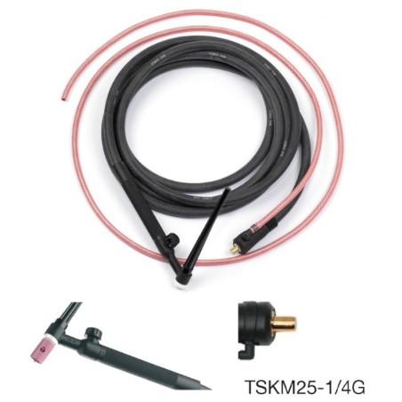 TRAFIMET WIG-BRENNER (GTAW) 9V 4M TSKM25-2M - TIG 9V - -