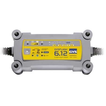 GYS GYSFLASH 6.12 - Batterieladegerät automatisch 12V Ladeerhaltung - 029378 - 3154020029378 -