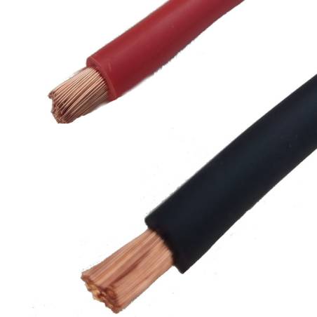 Massekabel Hi_Flex PVC 16mm² - 70mm² (Meterware) schwarz / rot - CAV00004-1 - -