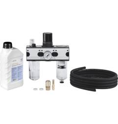 Pferd Anschlusssets / Anschlussarmatur für Druckluftgeräte (9mm) - 80803030 - 4007220351123 -