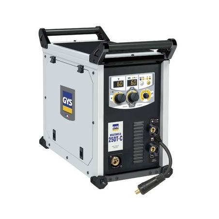 GYS Multiweld 250T-C MIG Schweißer 250A, MIG MAG E-Hand - 014572 - 3154020014572 -